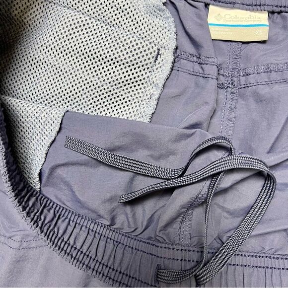 COLUMBIA Sandy River Shorts 5” High Rise Quick Dry Nocturnal Blue Size XL - Picture 5 of 8